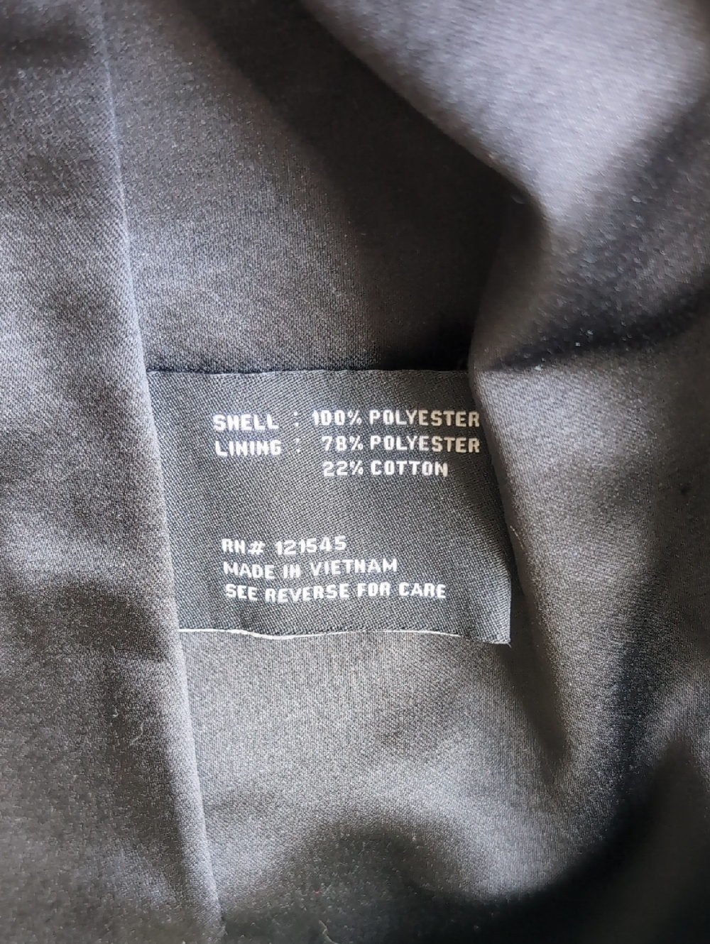 Lightweight Water Resistant Coat - Picture 3 of 8